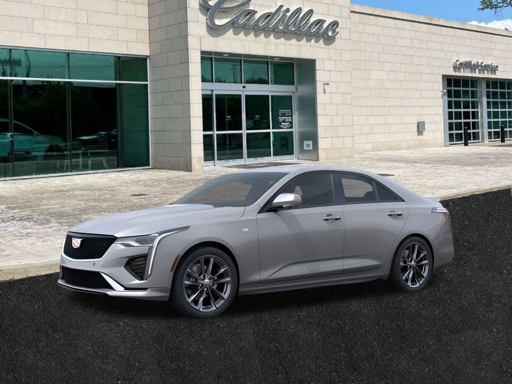 new 2025 Cadillac CT4 car, priced at $49,160