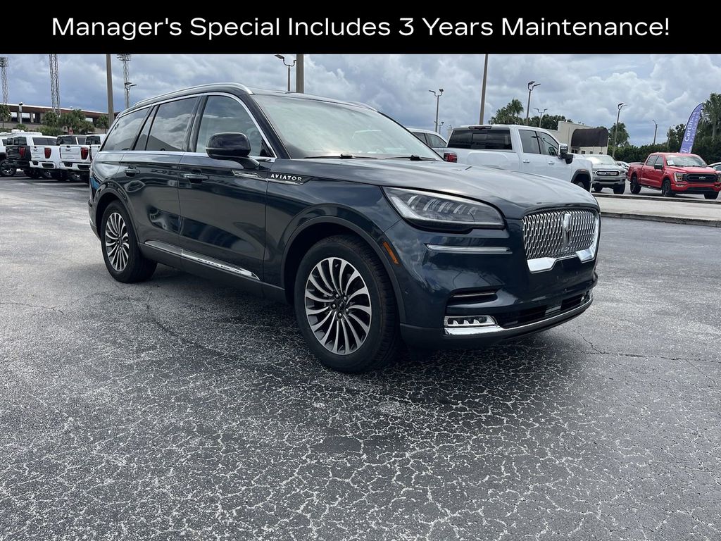 used 2021 Lincoln Aviator car, priced at $35,695