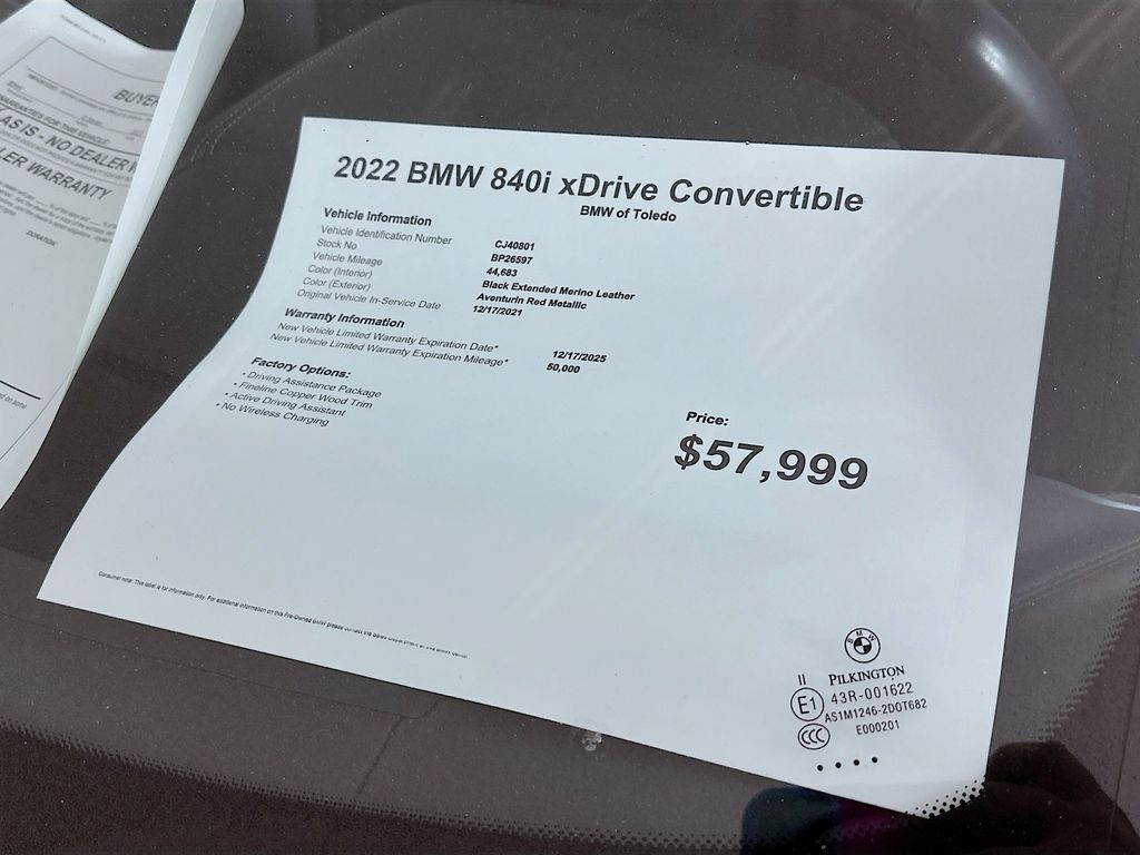 used 2022 BMW 8-Series car, priced at $51,999