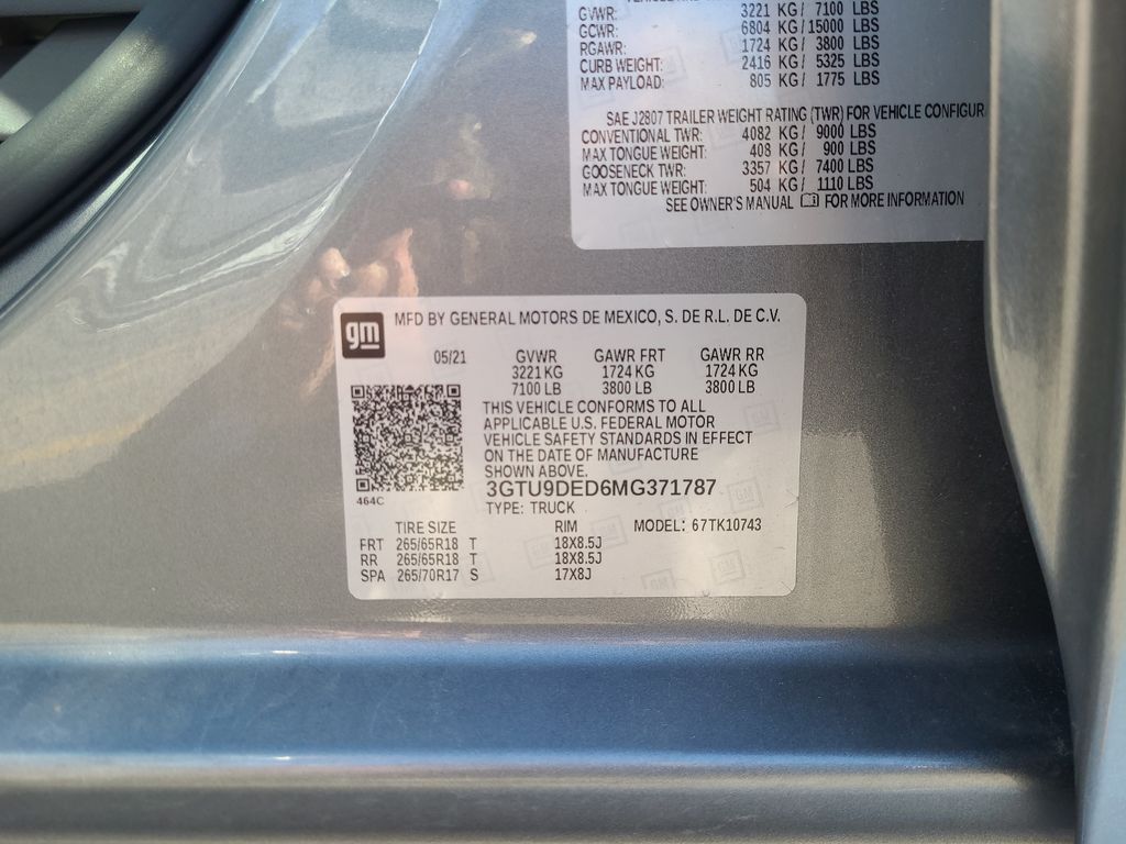 used 2021 GMC Sierra 1500 car, priced at $41,952