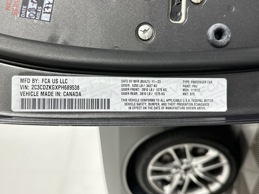 used 2023 Dodge Challenger car, priced at $28,644