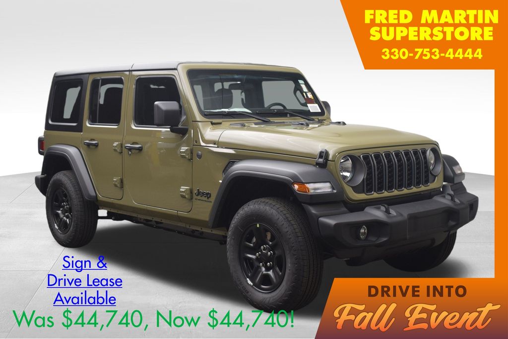 new 2026 Jeep Wrangler car, priced at $44,740