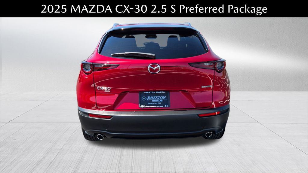 new 2025 Mazda CX-30 car, priced at $30,163