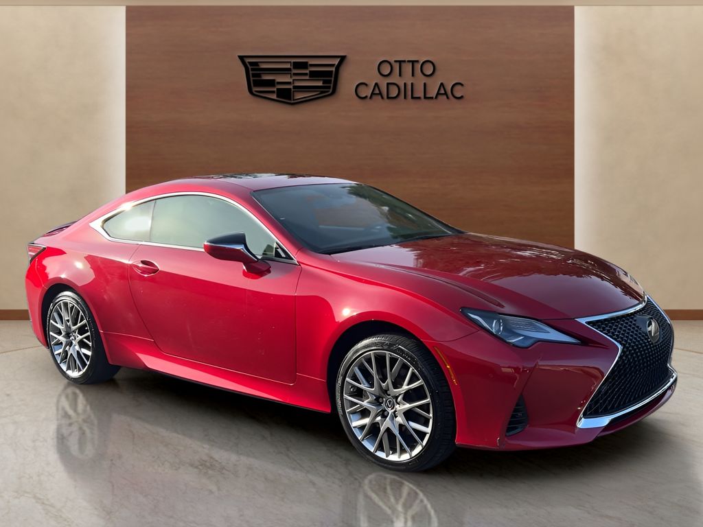 used 2022 Lexus RC car, priced at $38,800