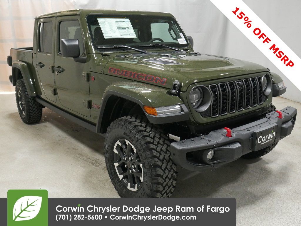 new 2024 Jeep Gladiator car, priced at $56,480