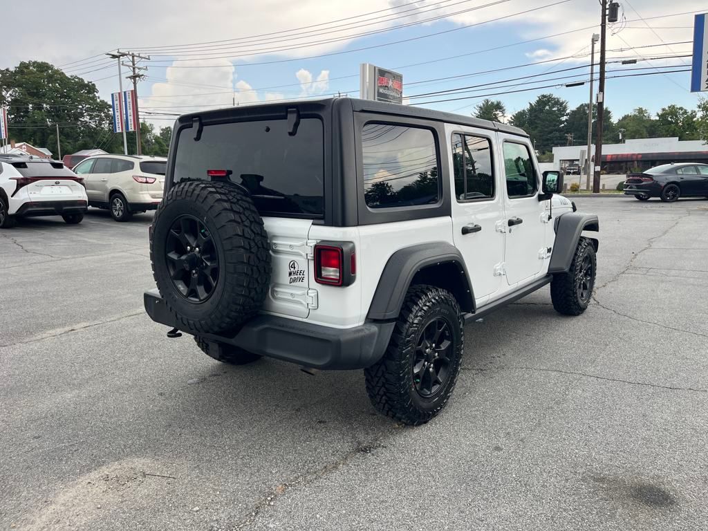 used 2022 Jeep Wrangler car, priced at $30,500