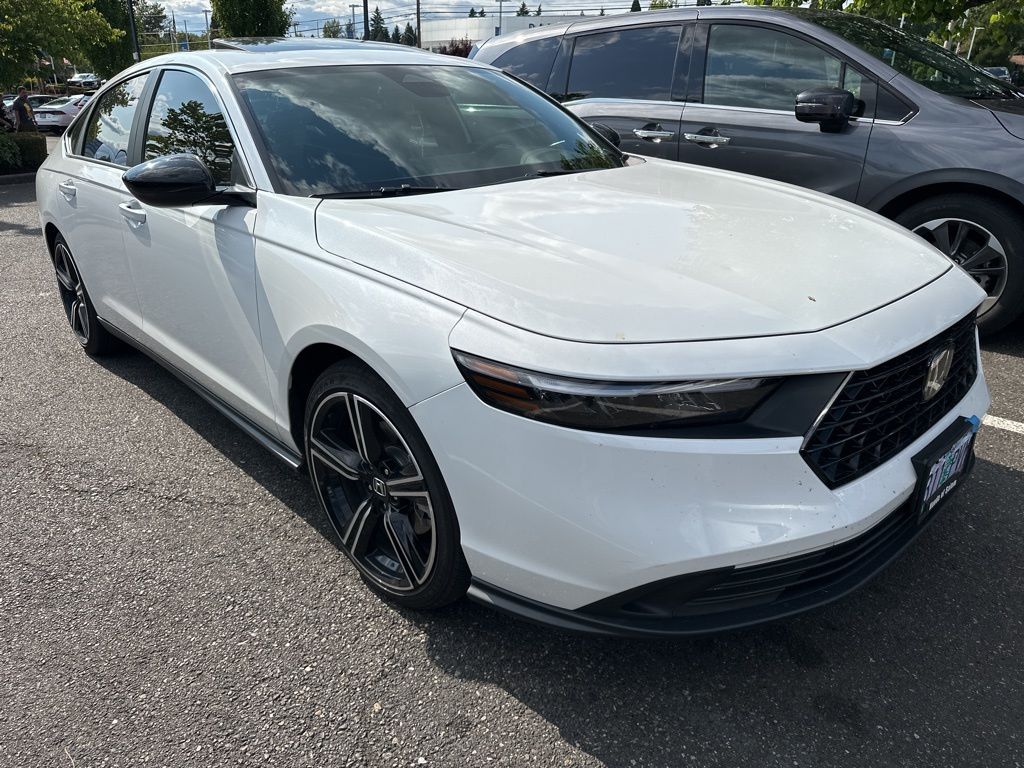 used 2024 Honda Accord Hybrid car, priced at $30,441