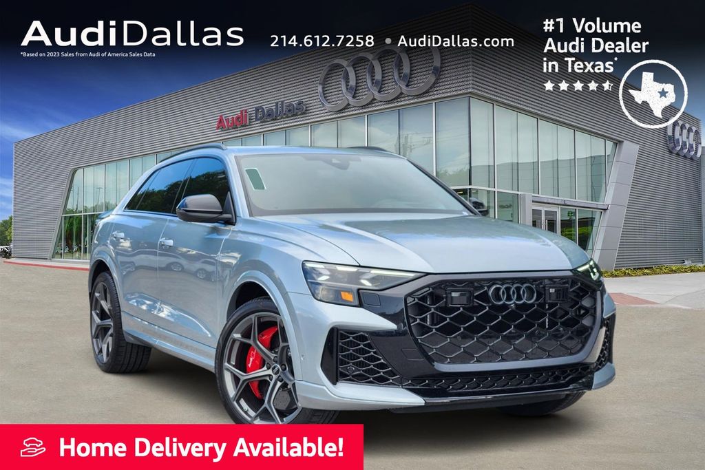 new 2025 Audi RS Q8 performance car, priced at $147,485