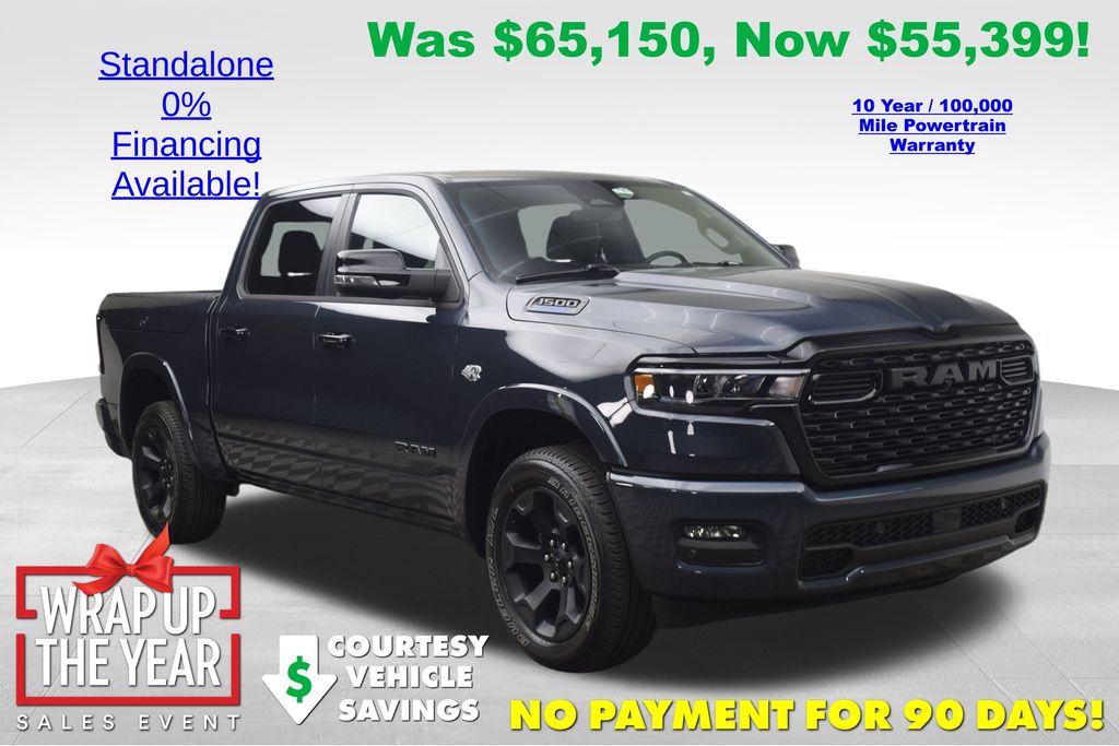 new 2026 Ram 1500 car, priced at $55,399