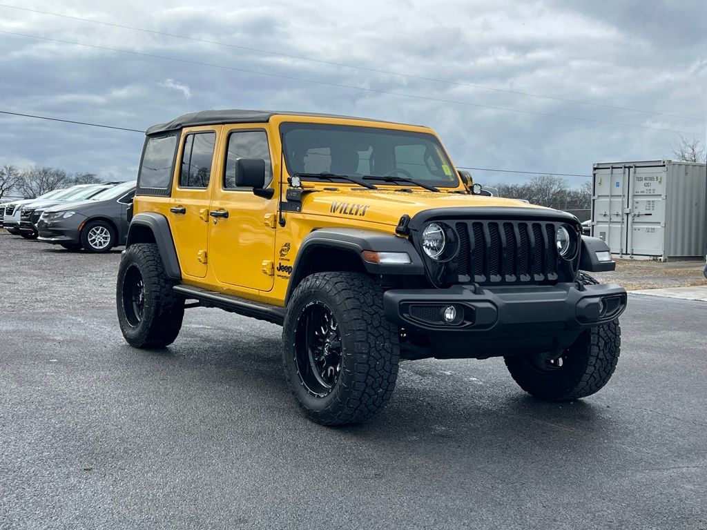 used 2020 Jeep Wrangler car, priced at $32,000