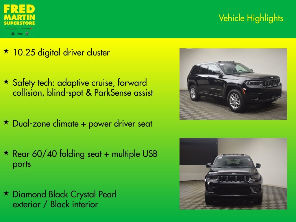 new 2025 Jeep Grand Cherokee car, priced at $36,498