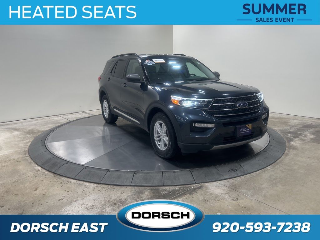 used 2022 Ford Explorer car, priced at $29,789