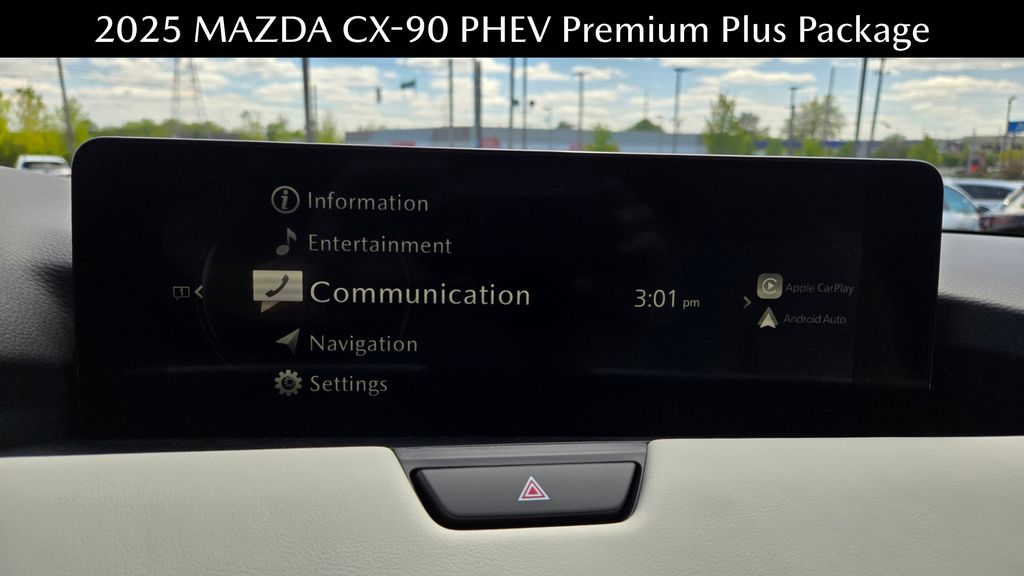 new 2025 Mazda CX-90 PHEV car, priced at $57,956