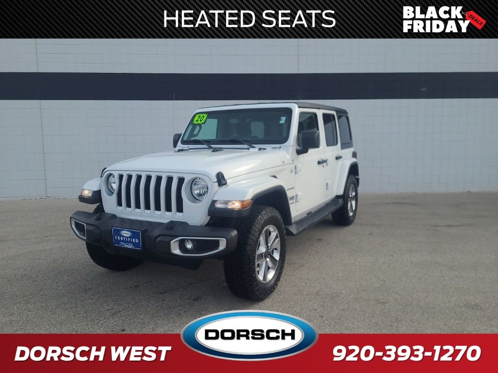 used 2020 Jeep Wrangler car, priced at $28,233