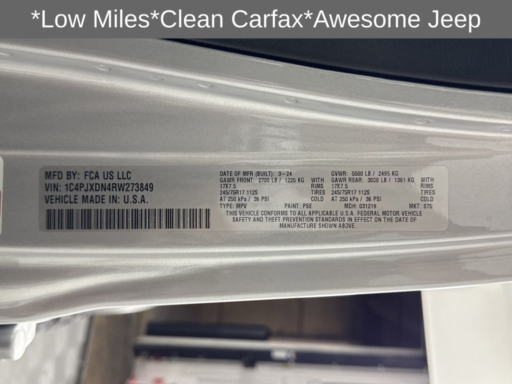 used 2024 Jeep Wrangler car, priced at $34,977