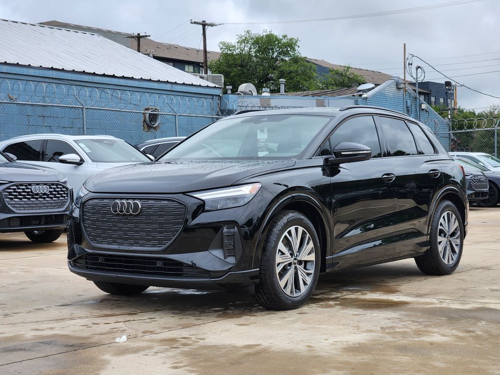 new 2025 Audi Q4 e-tron car, priced at $57,065