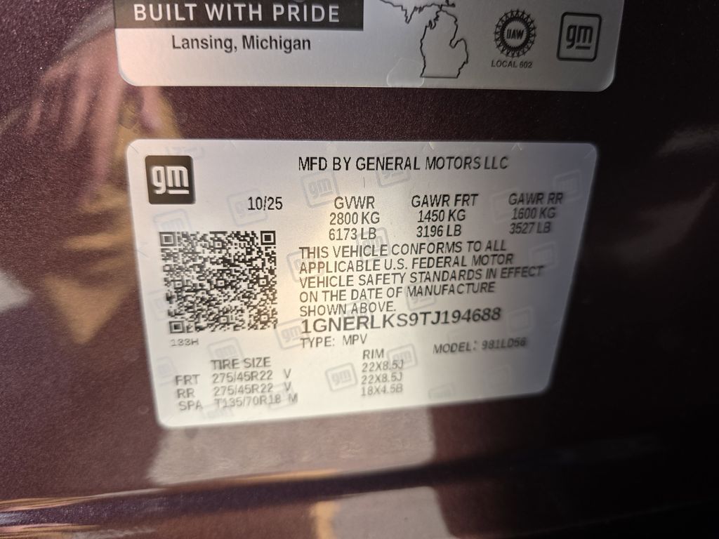 new 2026 Chevrolet Traverse car, priced at $56,295