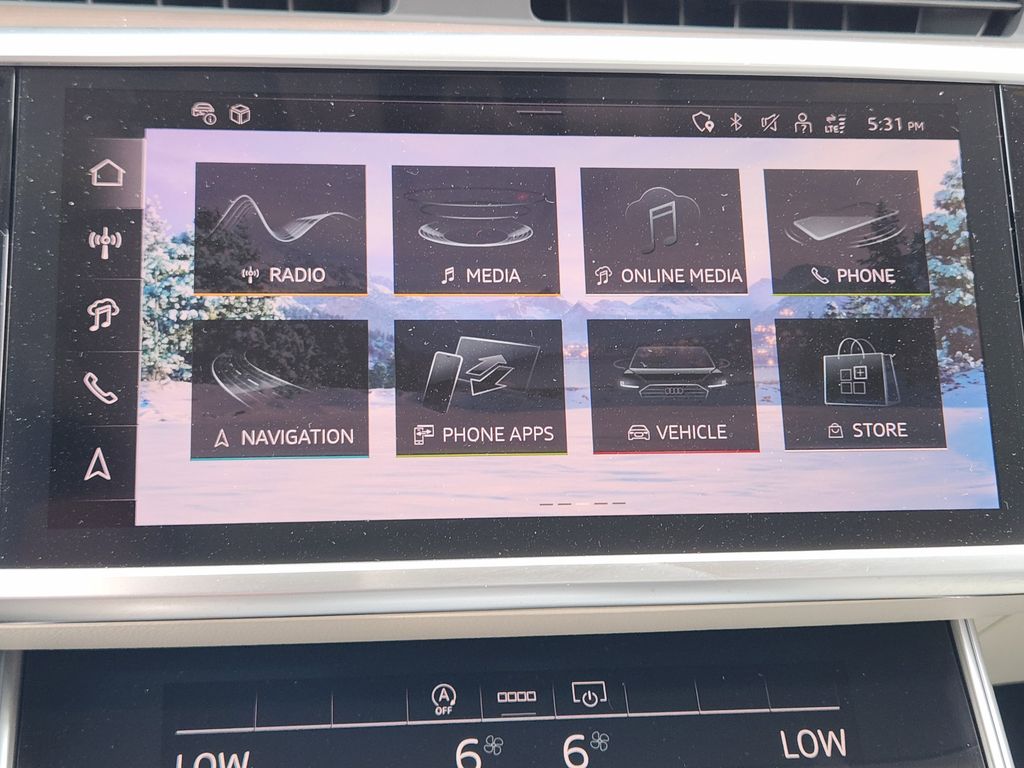 new 2025 Audi A6 car, priced at $65,535