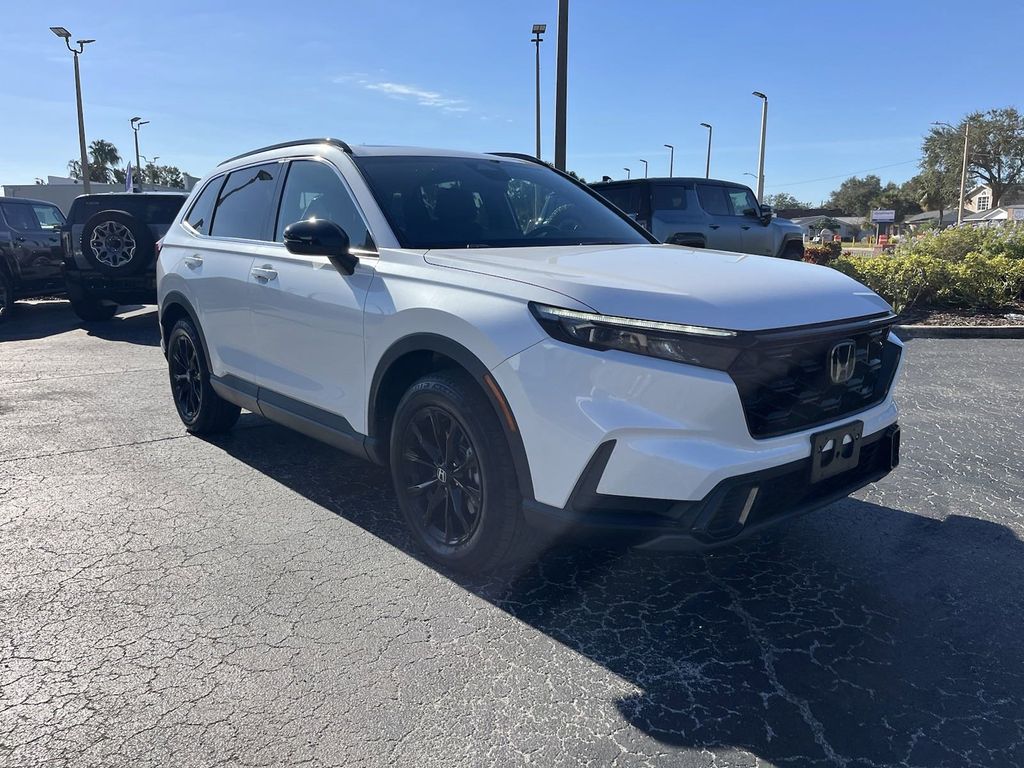 used 2024 Honda CR-V Hybrid car, priced at $34,000