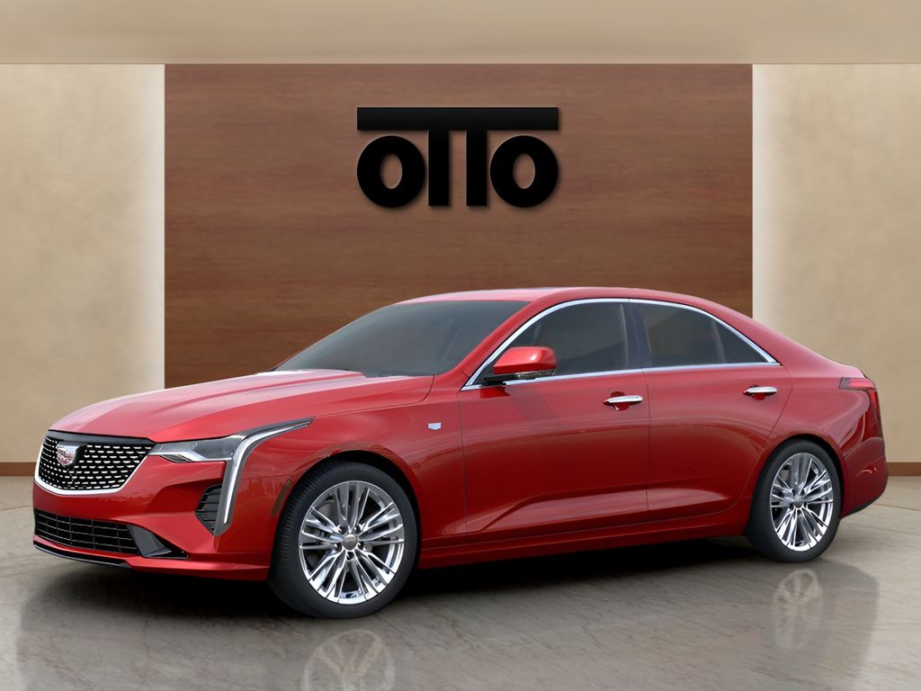 new 2025 Cadillac CT4 car, priced at $48,660