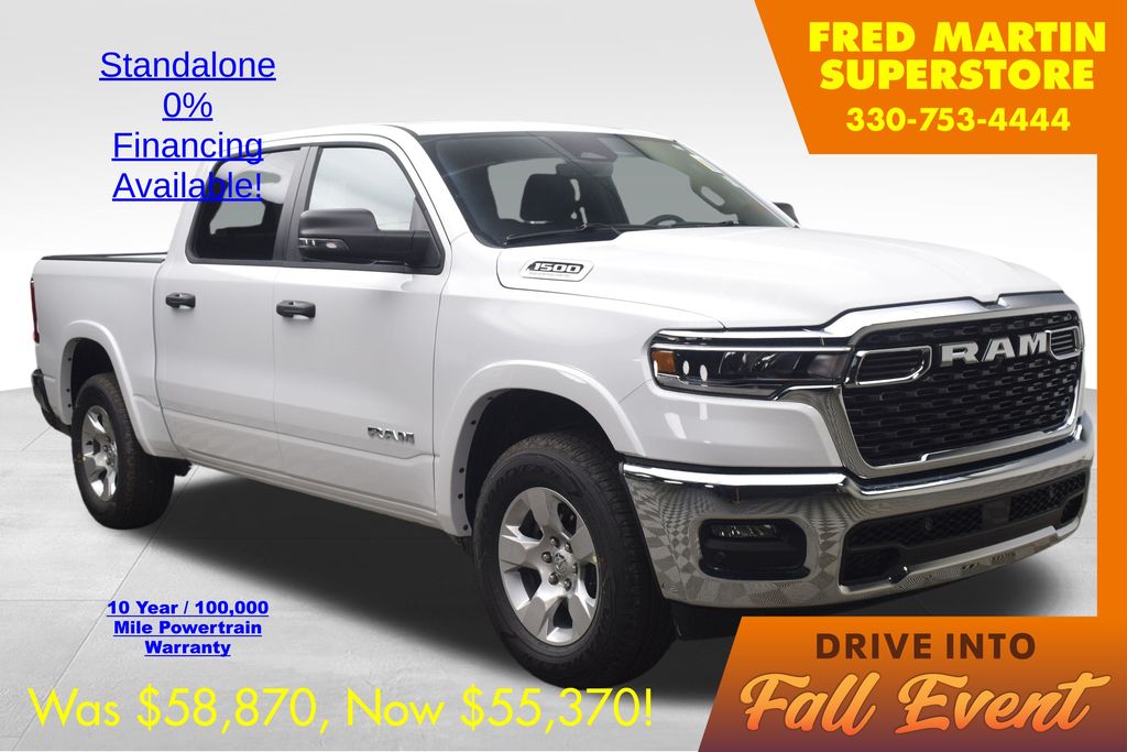 new 2026 Ram 1500 car, priced at $55,370