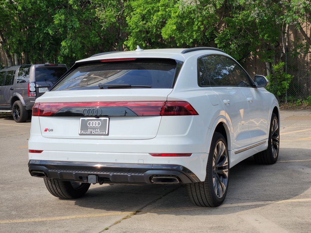 new 2025 Audi Q8 car, priced at $86,705