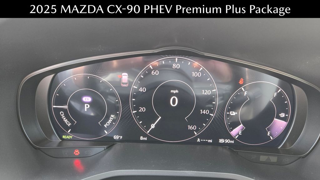 new 2025 Mazda CX-90 PHEV car, priced at $57,956