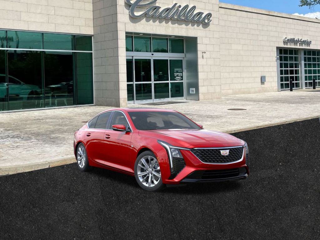 new 2025 Cadillac CT5 car, priced at $57,555