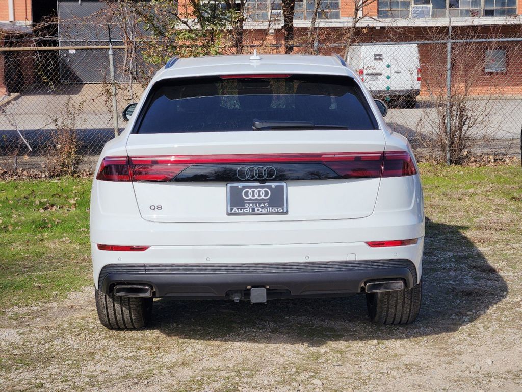 new 2025 Audi Q8 car, priced at $80,870