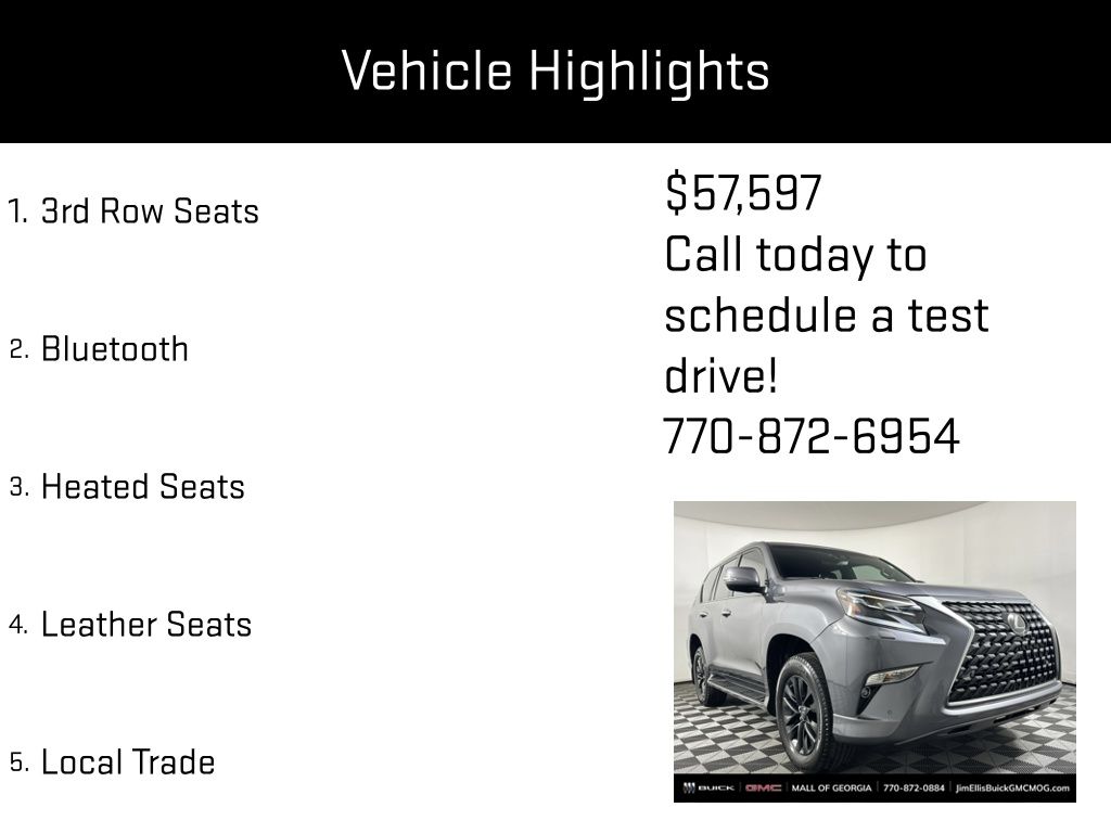 used 2023 Lexus GX car, priced at $57,597