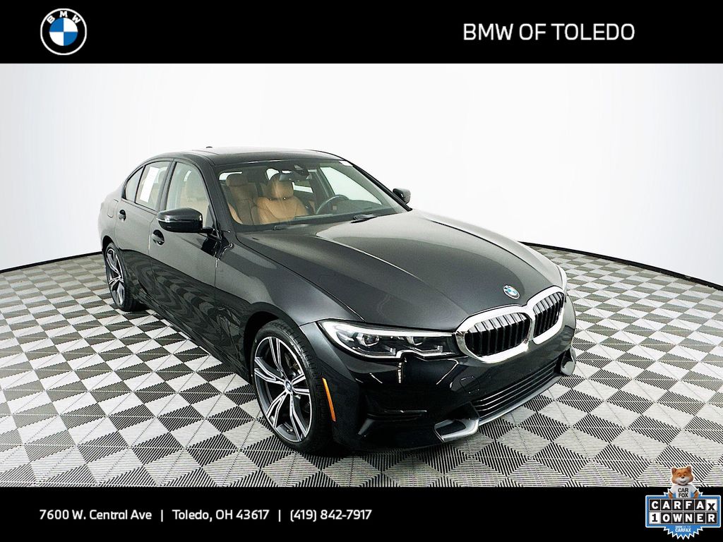 used 2022 BMW 3-Series car, priced at $29,999