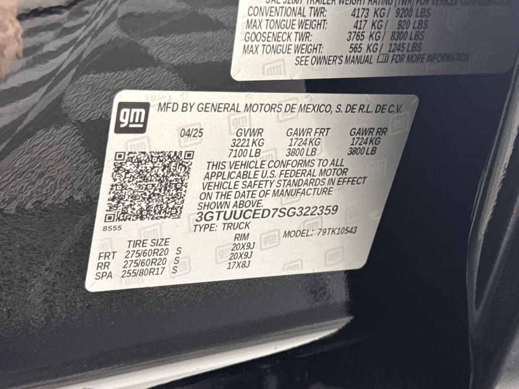 new 2025 GMC Sierra 1500 car, priced at $60,424