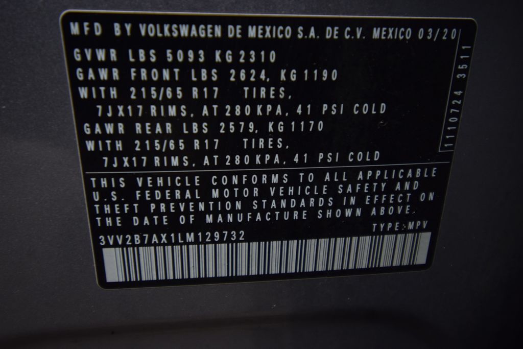 used 2020 Volkswagen Tiguan car, priced at $13,200