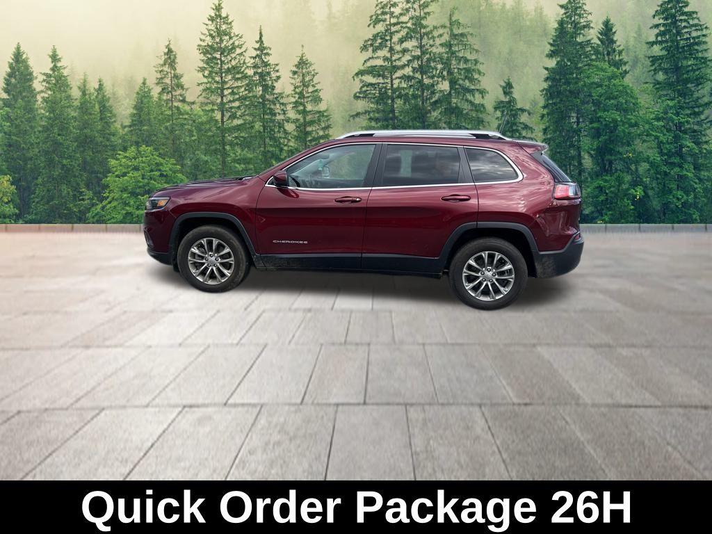 used 2021 Jeep Cherokee car, priced at $23,800