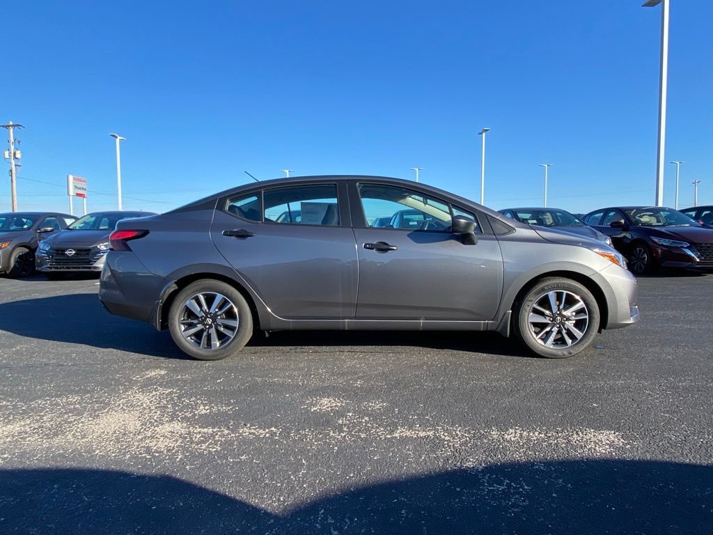 new 2025 Nissan Versa car, priced at $21,437