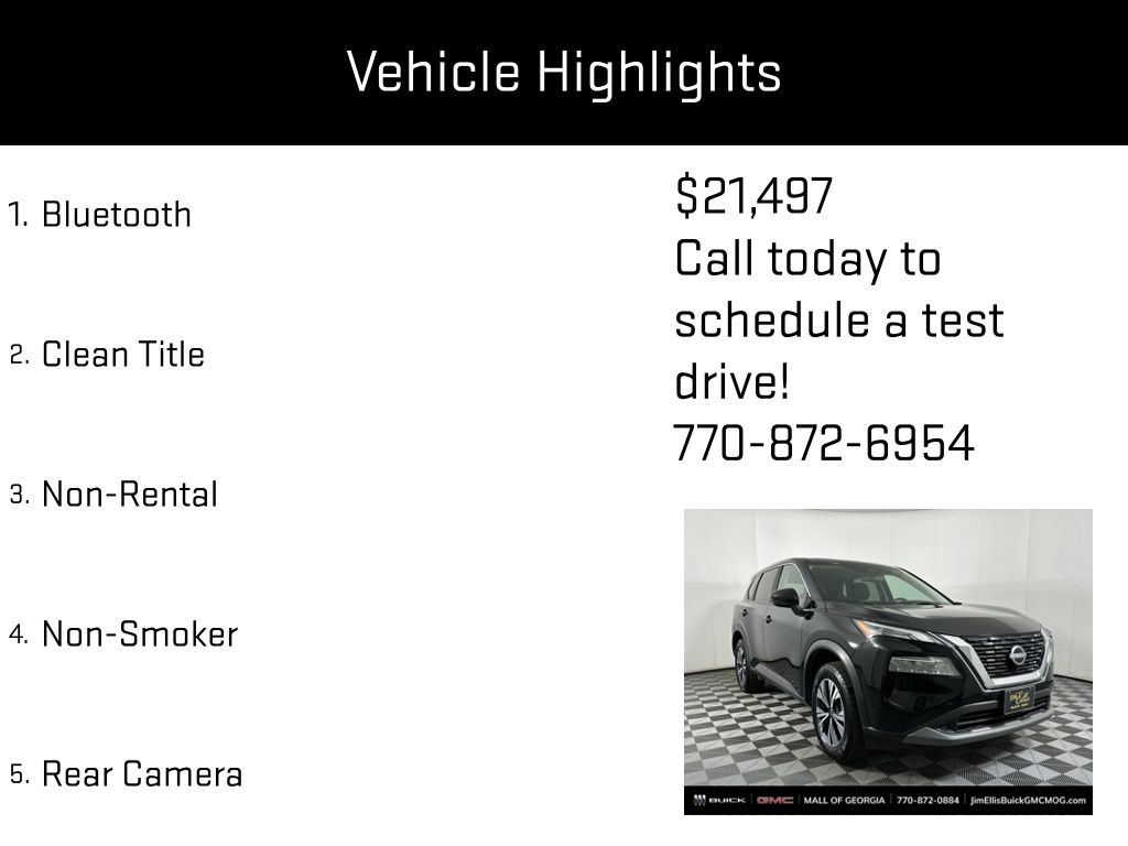 used 2023 Nissan Rogue car, priced at $21,497