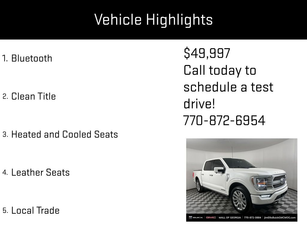used 2023 Ford F-150 car, priced at $49,997