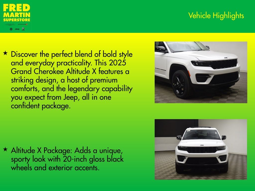 new 2025 Jeep Grand Cherokee car, priced at $44,347