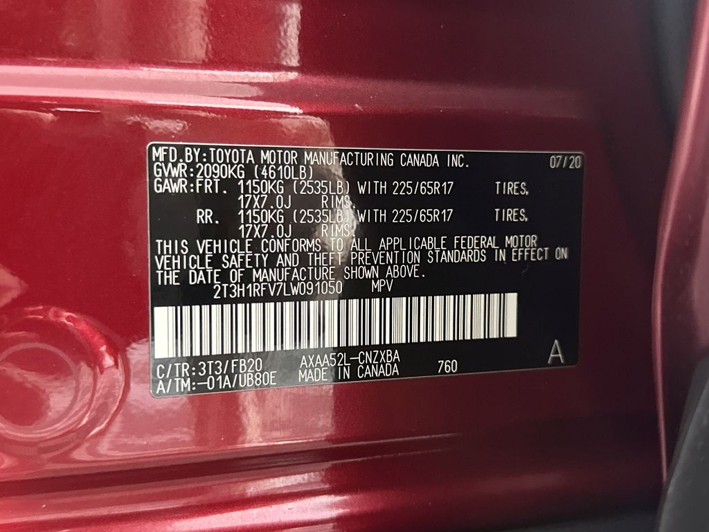 used 2020 Toyota RAV4 car, priced at $17,788