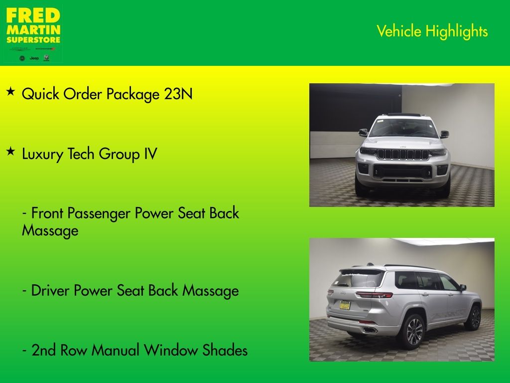 new 2025 Jeep Grand Cherokee L car, priced at $57,219