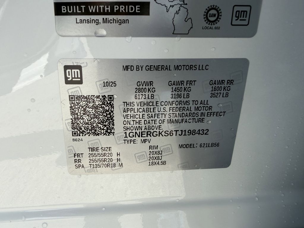 new 2026 Chevrolet Traverse car, priced at $38,480