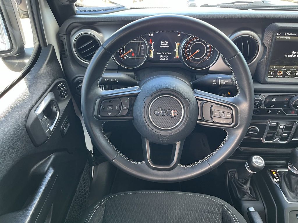 used 2021 Jeep Wrangler car, priced at $32,497