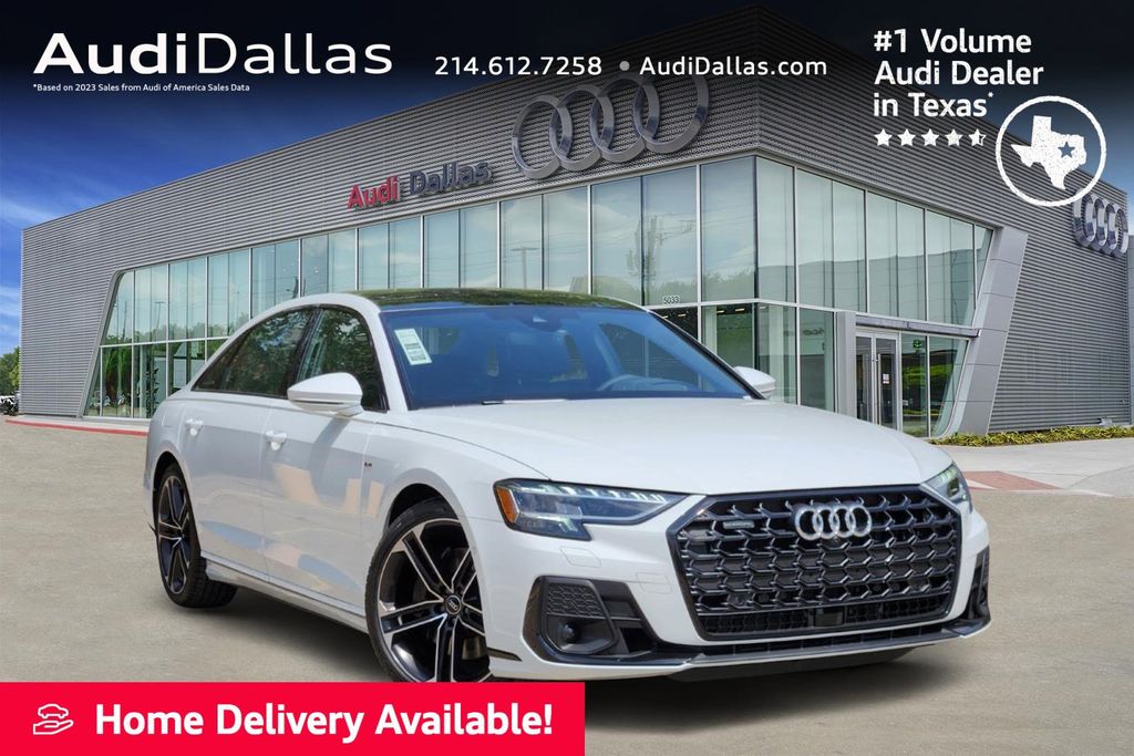 new 2025 Audi A8 car, priced at $100,725