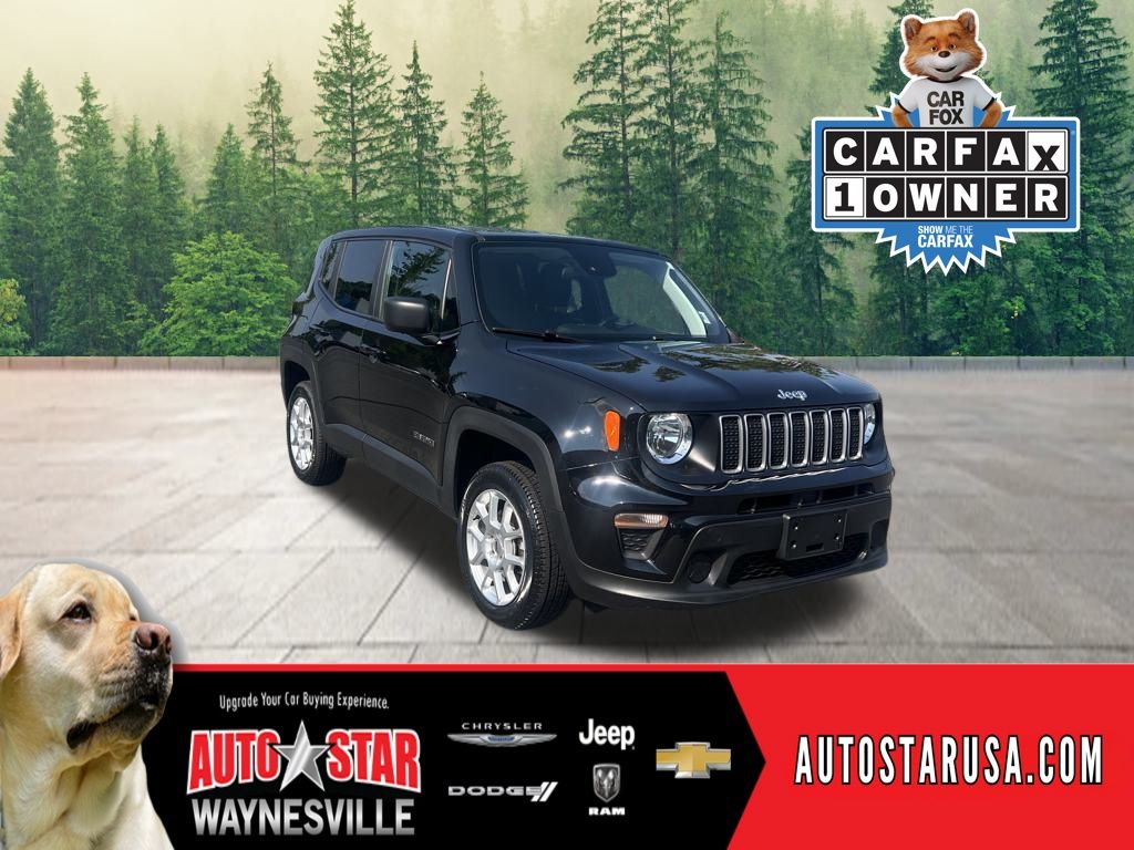 used 2023 Jeep Renegade car, priced at $19,900