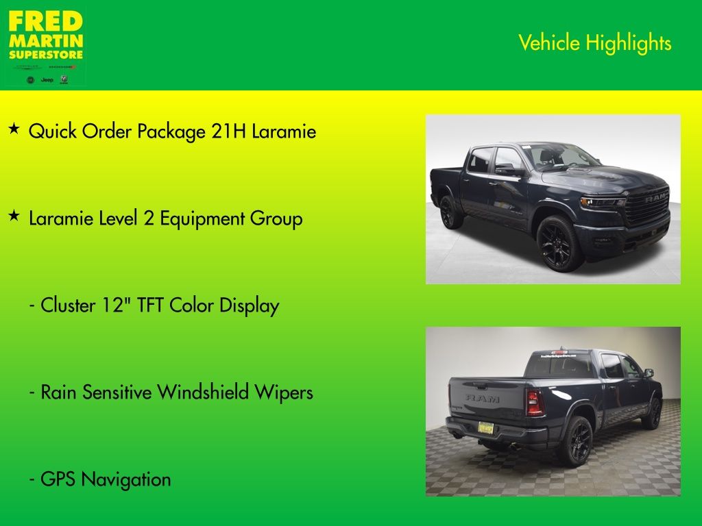 new 2026 Ram 1500 car, priced at $60,057