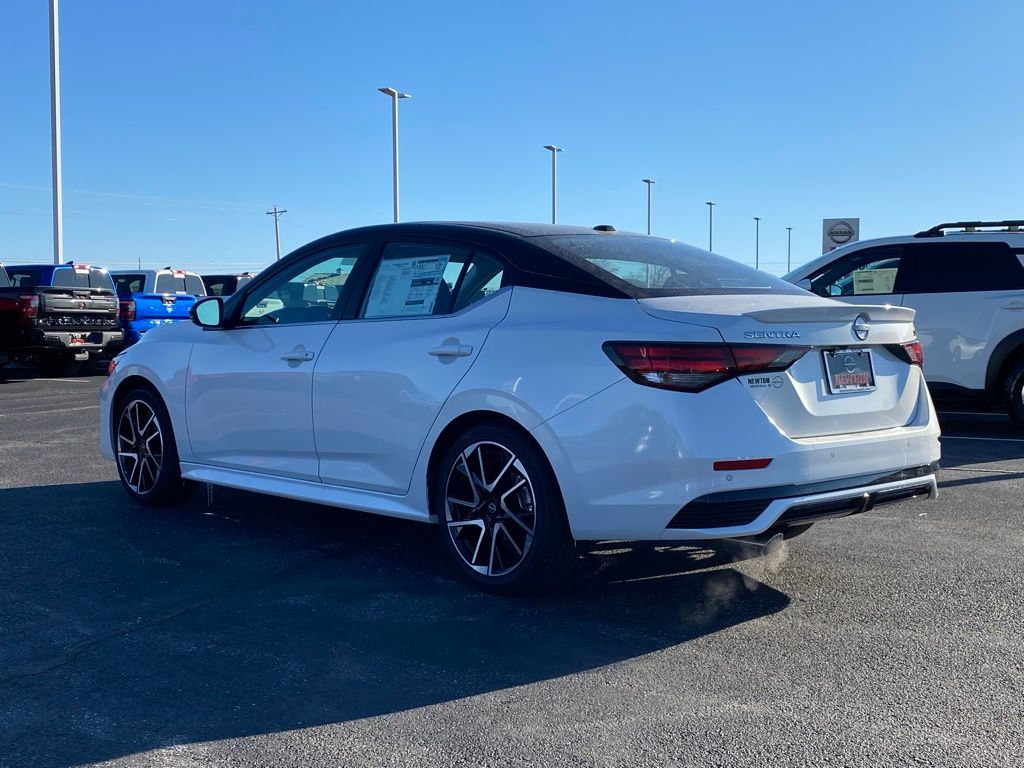 new 2025 Nissan Sentra car, priced at $24,553