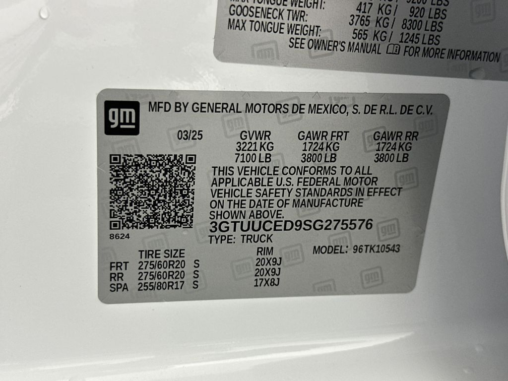 new 2025 GMC Sierra 1500 car, priced at $61,284