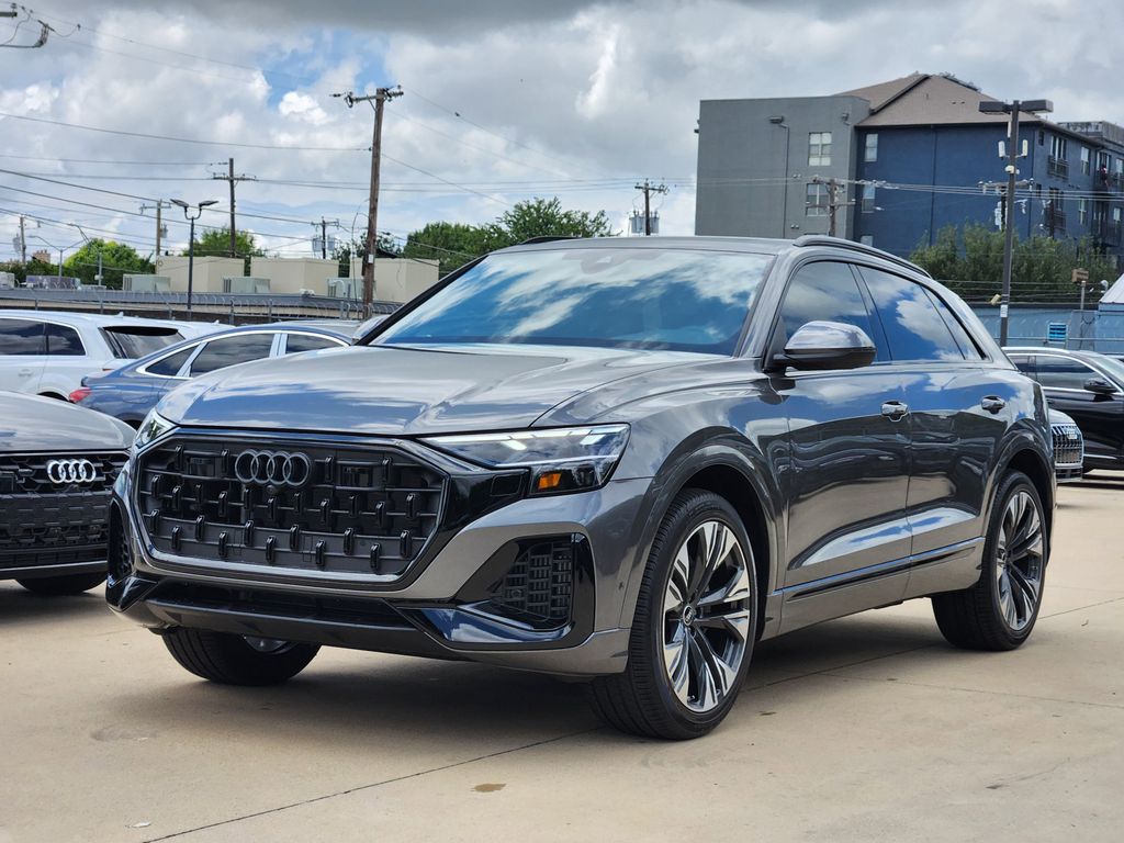 new 2025 Audi Q8 car, priced at $85,965