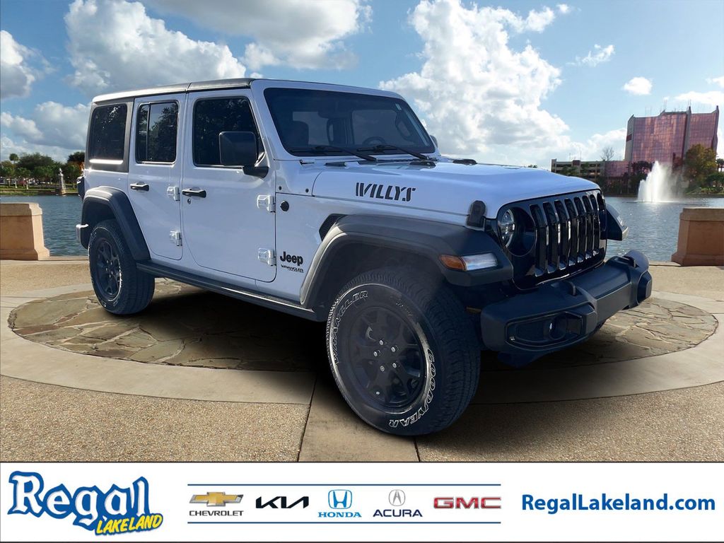 used 2021 Jeep Wrangler car, priced at $31,682