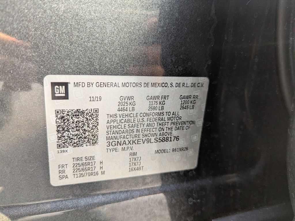 used 2020 Chevrolet Equinox car, priced at $15,592